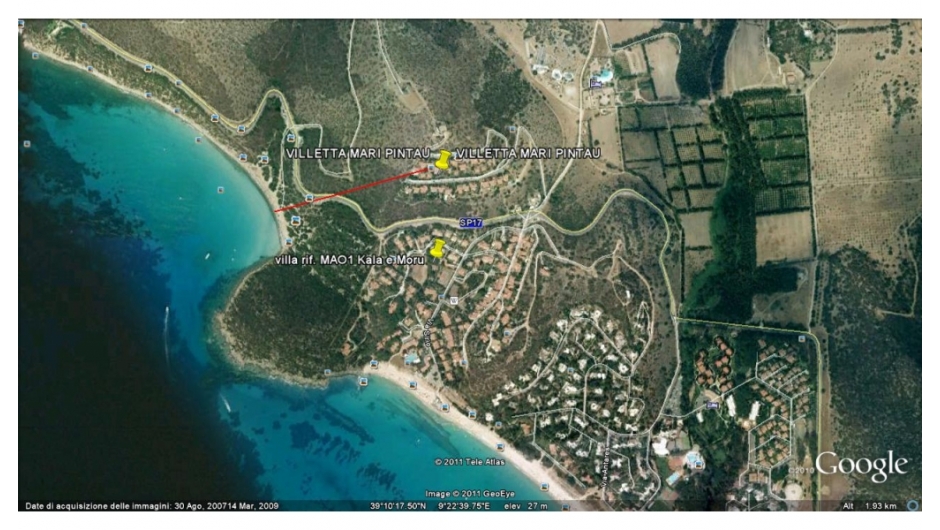 distanza dal mare 400 metri